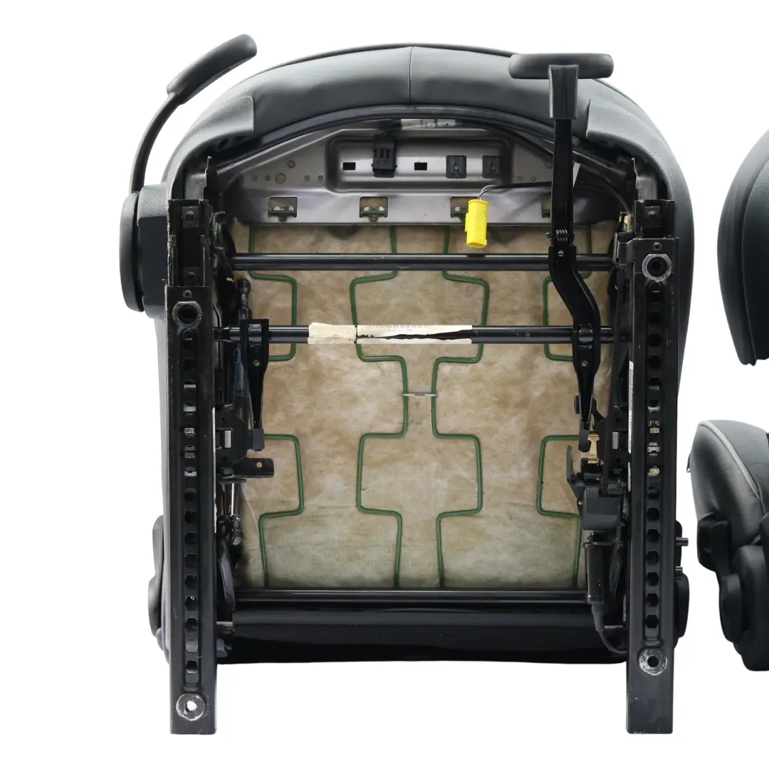  Sedili in pelle Mini R50 riscaldati Park Lane Black Sedile anteriore posteriore - SKU R50-Seats-Set-Park-Lane-English-Panther - Numero di parte R50 Seats Set Park Lane English Panther