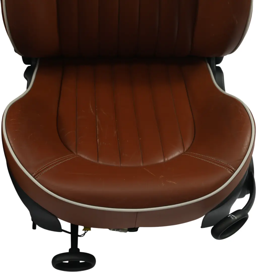 Mini Cooper Heizung Sport Malt Brown Leder Sitze Vorne Hinten Sitz Sidewalk - SKU R52-SPORT-LEATHER-SEATS-SET-LNPR - Teilenummer R52