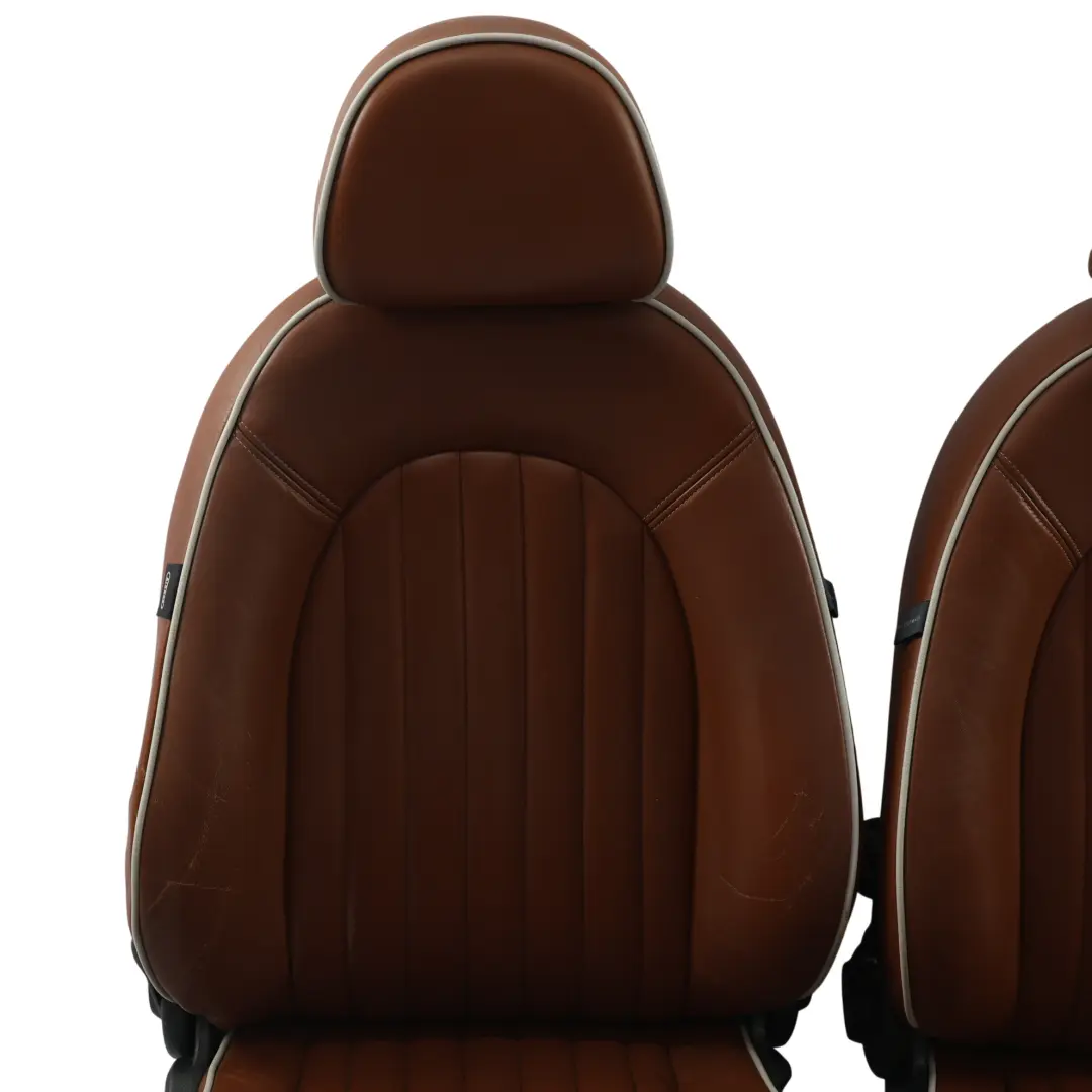 Heizung Sport Malt Brown Leder Sitze Vorne Hinten Sitz Sidewalk für Mini Cooper mit Teilenummer R52 Mini Cooper Heizung Sport Malt Brown Leder Sitze Vorne Hinten Sitz Sidewalk - SKU R52-SPORT-LEATHER-SEATS-SET-LNPR - Teilenummer R52