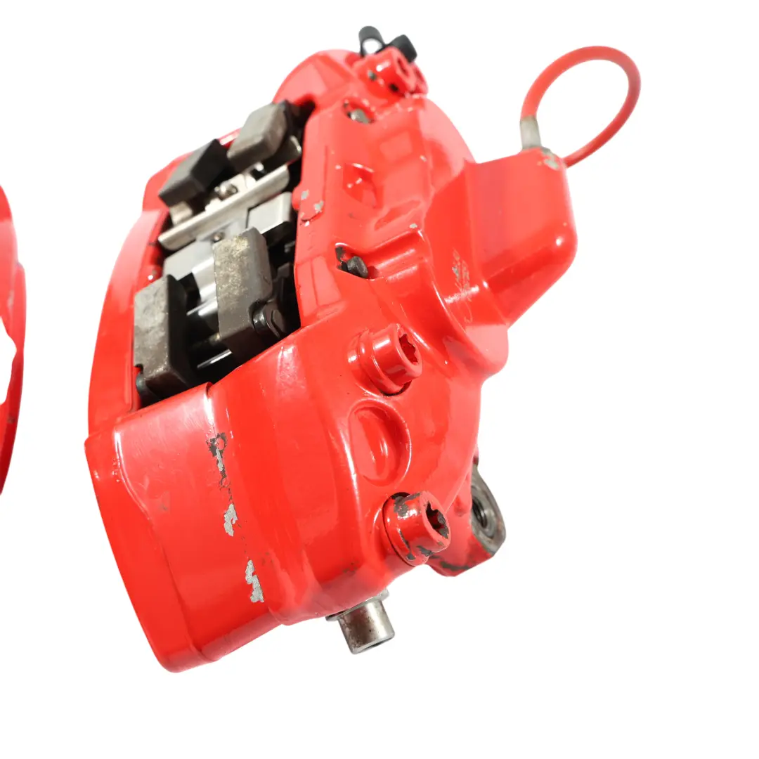 Front Brake Braking Calipers RED Pair Set X2 to Mini Cooper R53 with Part number R53-FRONT-CALIPER-SET Mini Cooper R53 Front Brake Braking Calipers RED Pair Set X2 - SKU R53-FRONT-CALIPER-SET - Part number R53-FRONT-CALIPER-SET