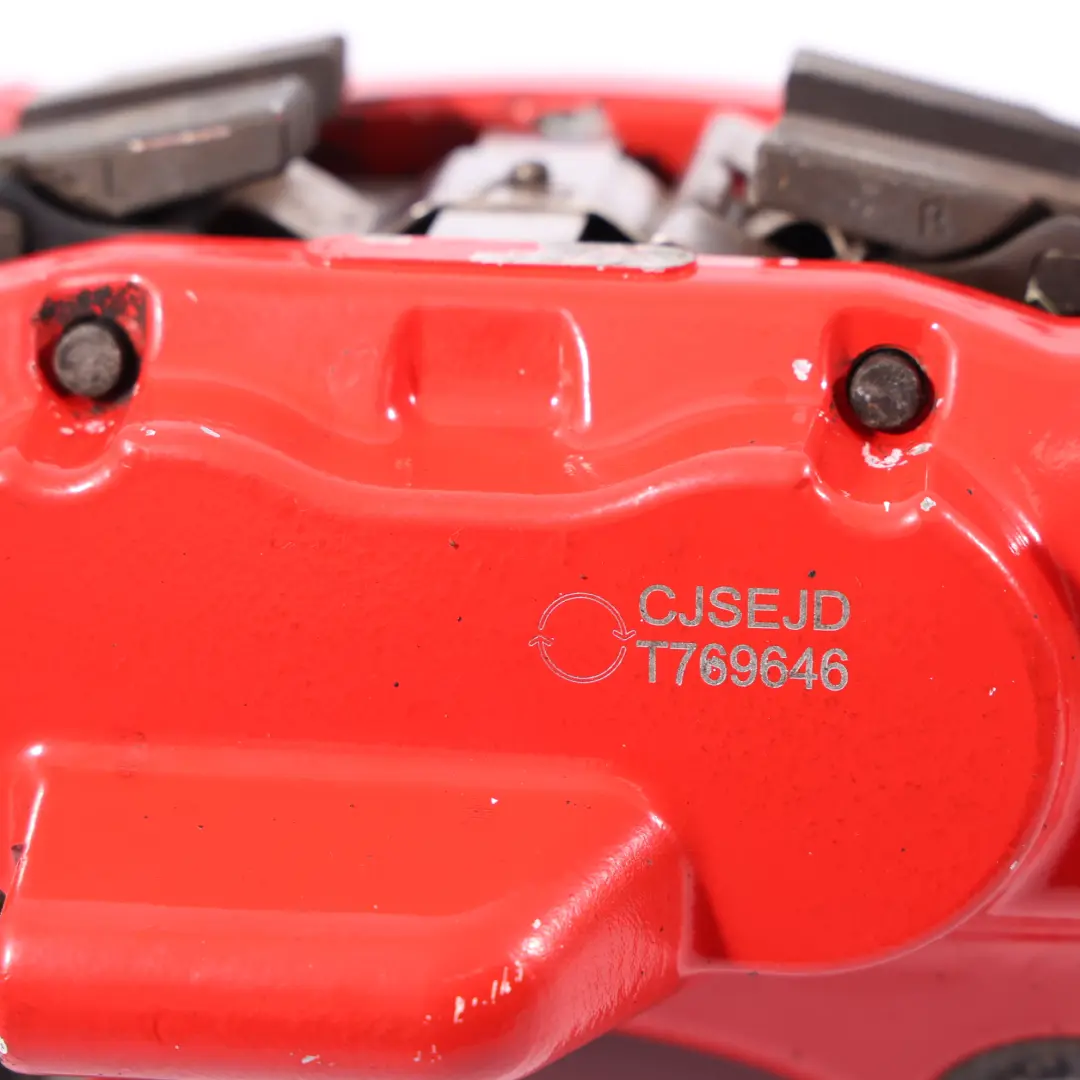 Mini Cooper R53 Front Brake Braking Calipers RED Pair Set X2 - SKU R53-FRONT-CALIPER-SET - Part number R53-FRONT-CALIPER-SET