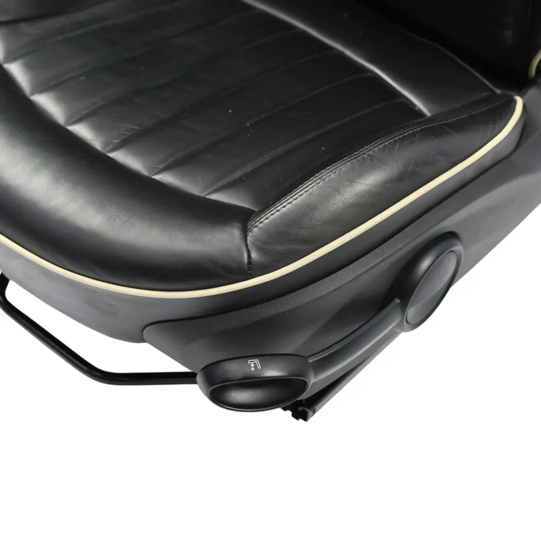 Seats Sports Heated Full Black Leather Lounge Interior SET to Mini R56 with Part number R56-SEATS-SPORT-LEATHER-LOUNGE-SET-T9E1 Mini R56 Seats Sports Heated Full Black Leather Lounge Interior SET - SKU R56-SEATS-SPORT-LEATHER-LOUNGE-SET-T9E1-2 - Part number R56-SEATS-SPORT-LEATHER-LOUNGE-SET-T9E1