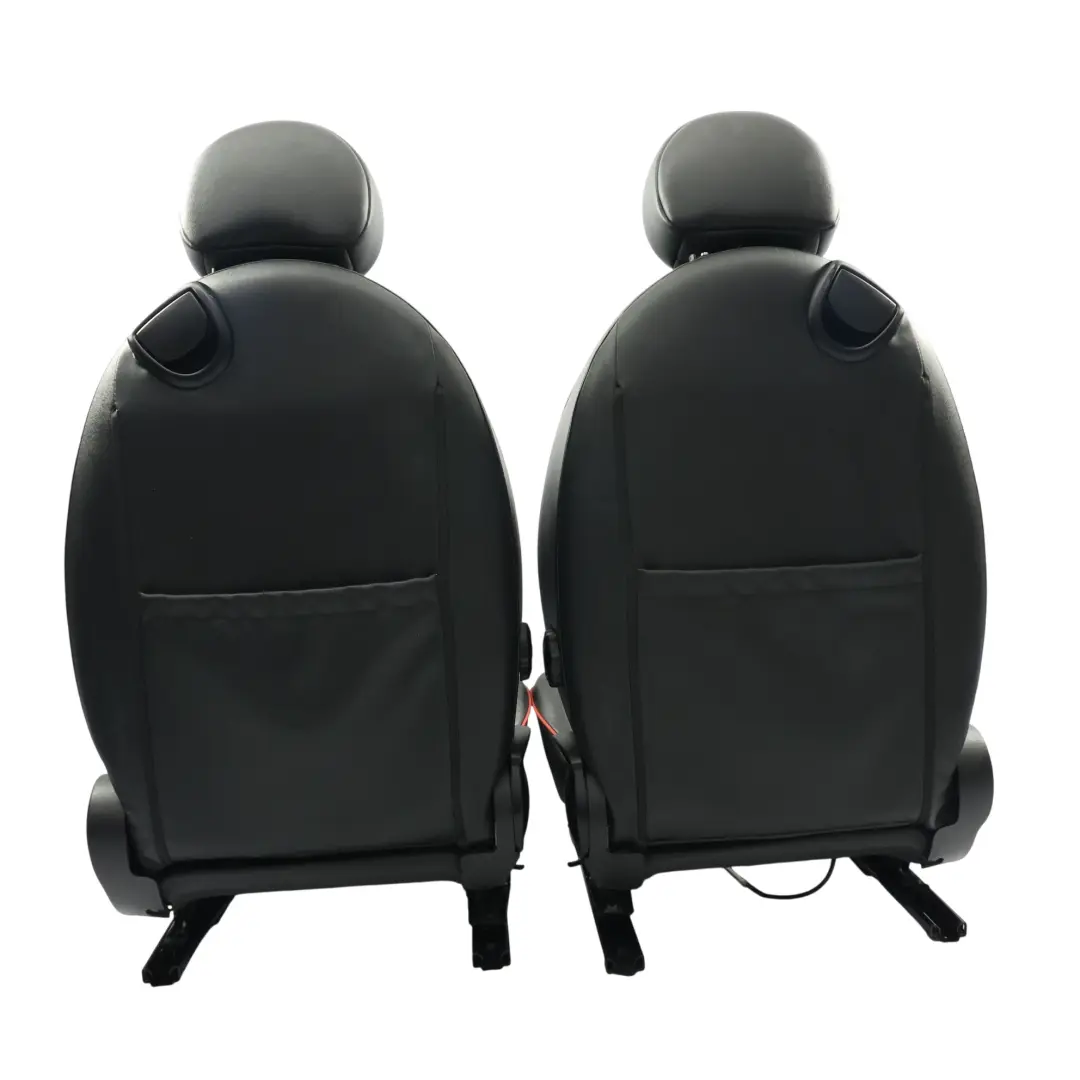 Mini Cooper One R57 Leder Sitze Beheizt Cabrio Sport Lounge Schwarz Set - SKU R57-SEATS-SPORT-BLACK-LEATHER-LOUNGE-T9IN-1 - Teilenummer R57-SEATS-SPORT-BLACK-LEATHER-LOUNGE-T9IN