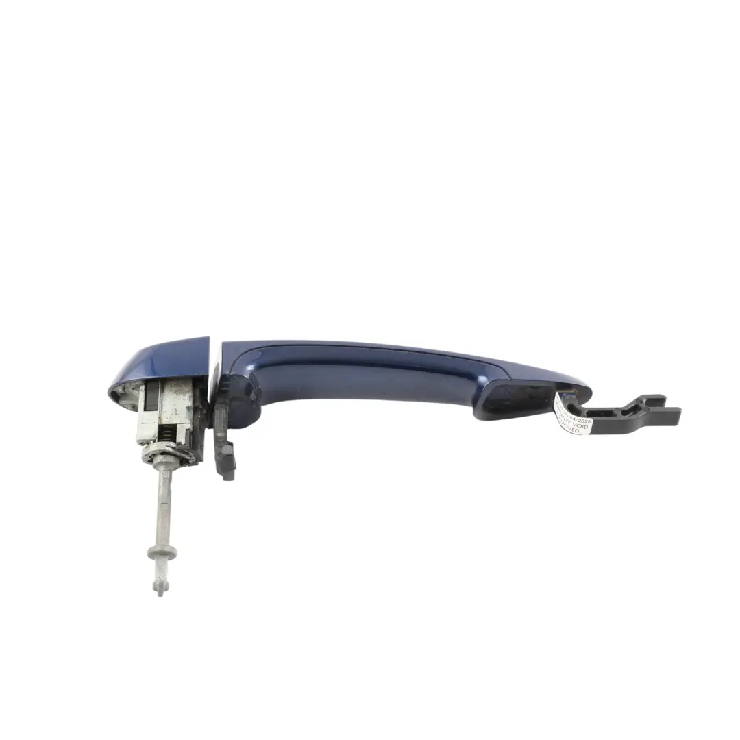 Front Rear Door Handle Right O/S Outside Mediterranean Blue - C10 to BMW F20 F30 with Part number 0445184 BMW F20 F30 Front Rear Door Handle Right O/S Outside Mediterranean Blue - C10 - SKU RHD-0445184-MED - Part number 0445184