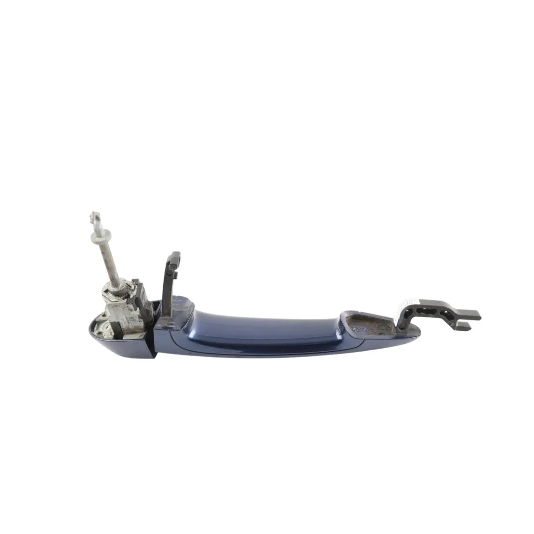 Front Rear Door Handle Right O/S Outside Mediterranean Blue - C10 to BMW F20 F30 with Part number 0445184 BMW F20 F30 Front Rear Door Handle Right O/S Outside Mediterranean Blue - C10 - SKU RHD-0445184-MED - Part number 0445184