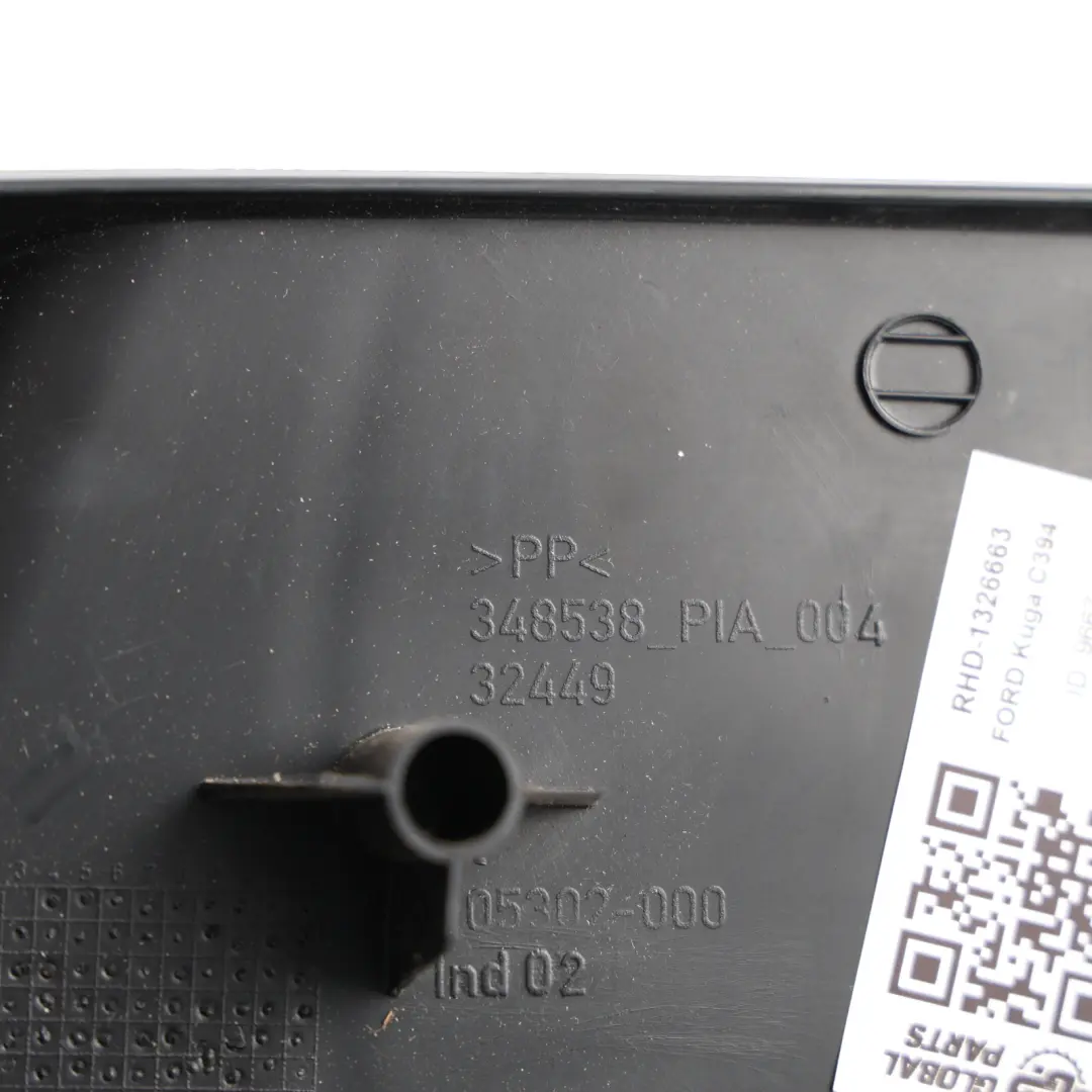 Mk1 C394 Front Seat Side Cover Trim Panel Moulding Right O/S to Ford Kuga with Part number 1326663 Ford Kuga Mk1 C394 Front Seat Side Cover Trim Panel Moulding Right O/S - SKU RHD-1326663 - Part number 1326663