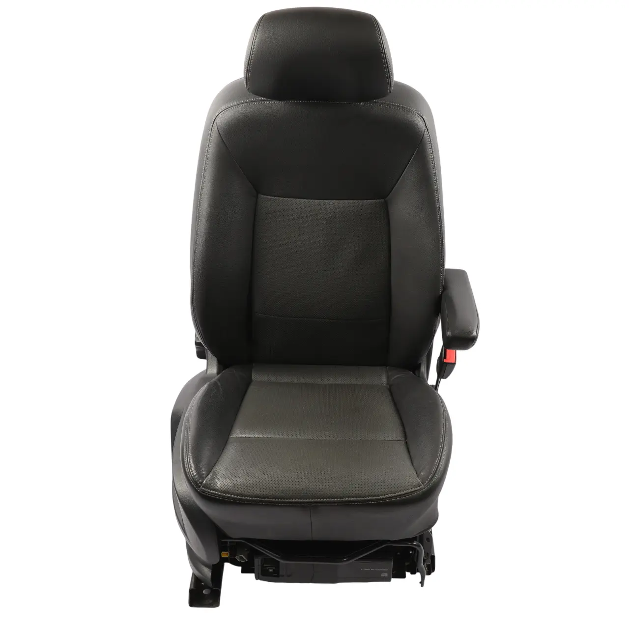 Ford Galaxy Mk2 Front Seat Heated Lumbar Black Leather Perforated Right O/S