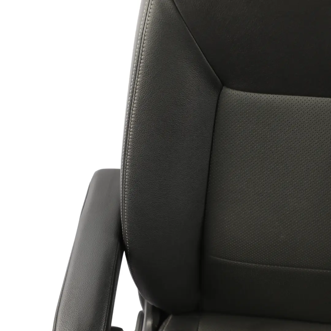 Mk2 Front Seat Heated Lumbar Black Leather Perforated Left N/S to Ford Galaxy with Part number 1683058 Ford Galaxy Mk2 Front Seat Heated Lumbar Black Leather Perforated Left N/S - SKU RHD-1683058 - Part number 1683058