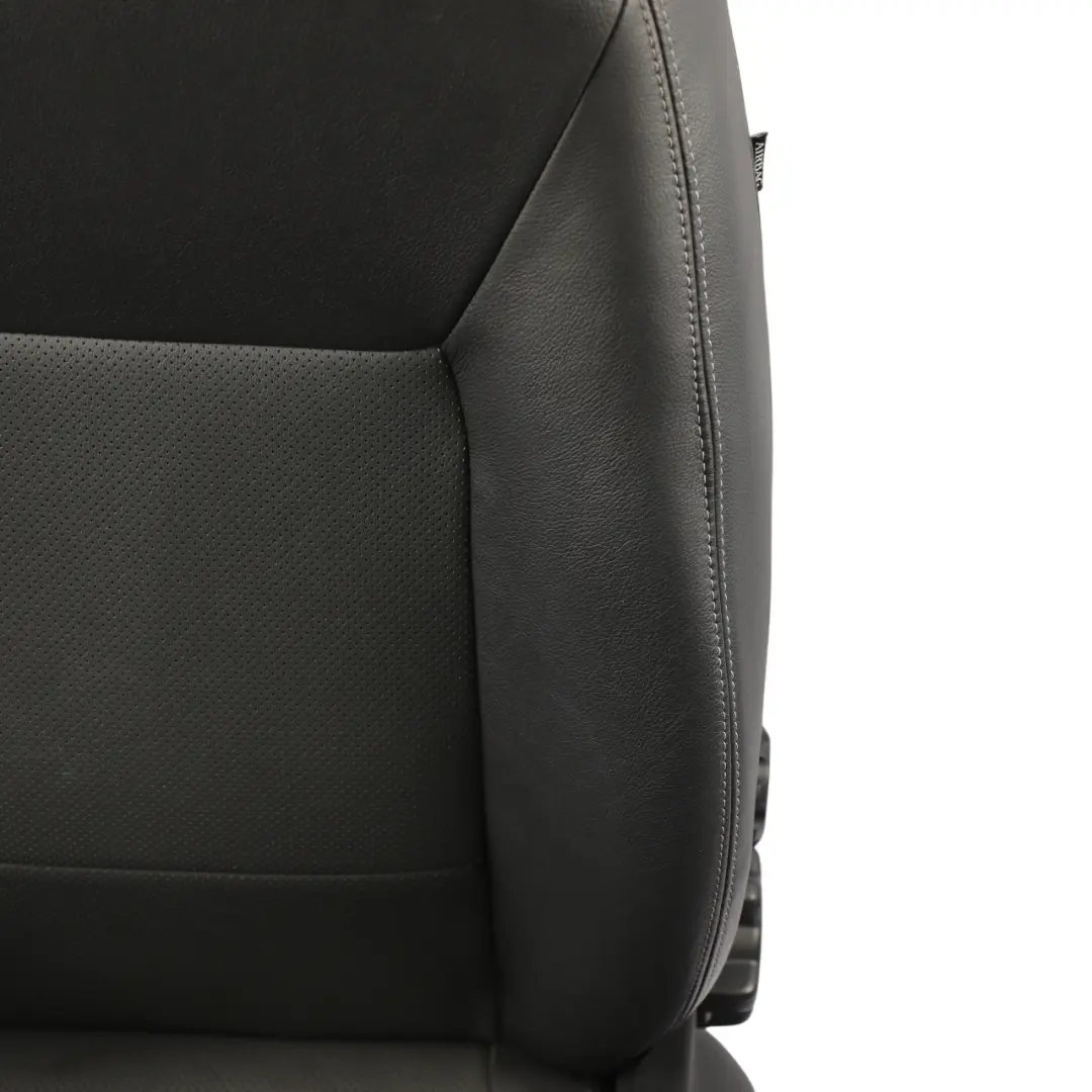 Ford Galaxy Mk2 Front Seat Heated Lumbar Black Leather Perforated Left N/S - SKU RHD-1683058 - Part number 1683058