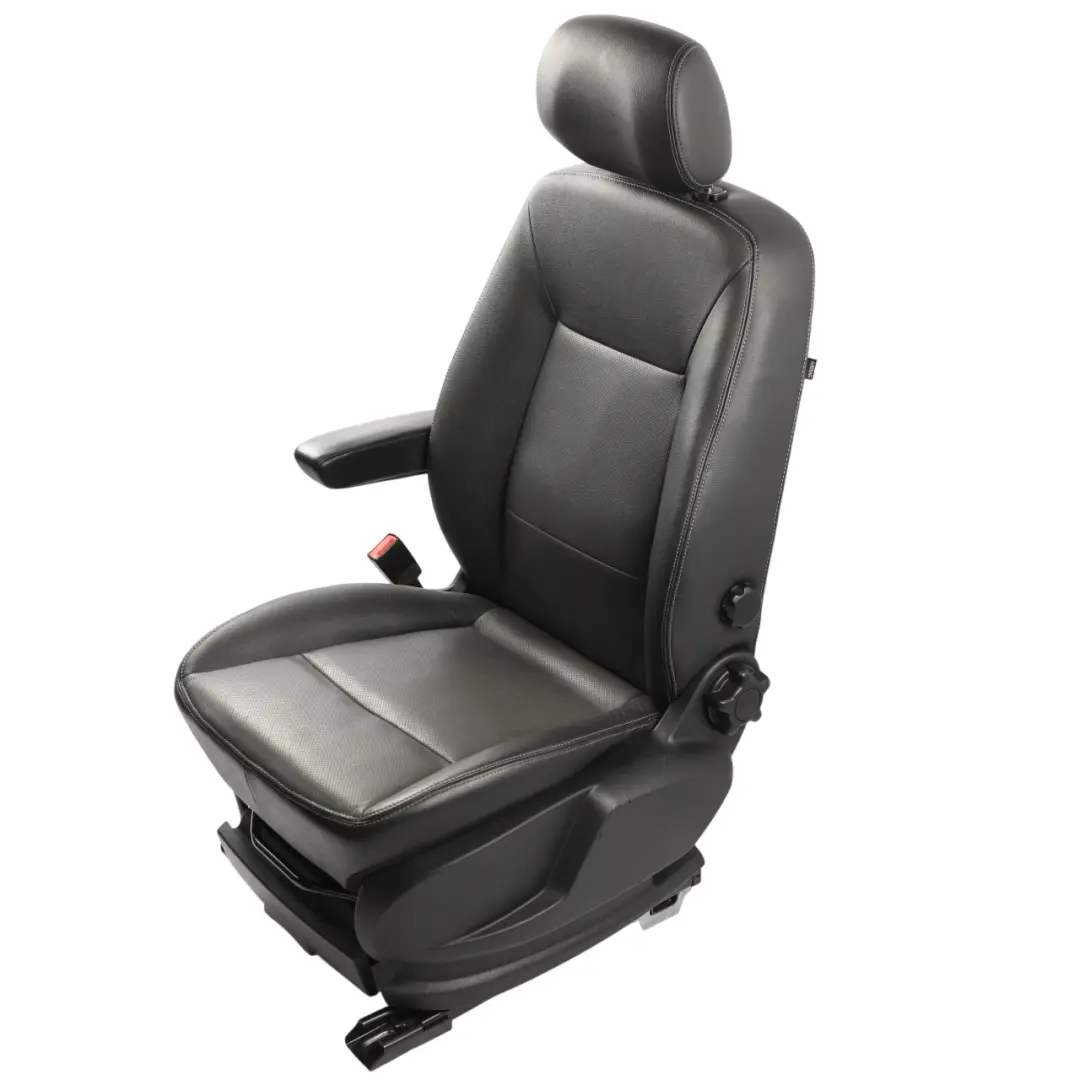 Ford Galaxy Mk2 Front Seat Heated Lumbar Black Leather Perforated Left N/S - SKU RHD-1683058 - Part number 1683058