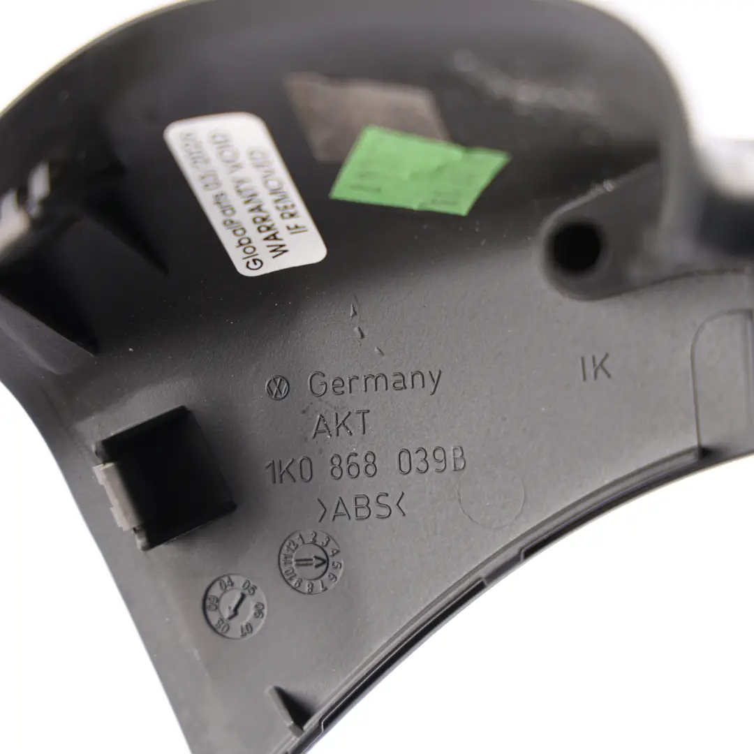 Mk5 Front Door Handle Trim Cover Moulding Left N/S to Volkswagen Golf with Part number 1K0868039B Volkswagen Golf Mk5 Front Door Handle Trim Cover Moulding Left N/S - SKU RHD-1K0868039B - Part number 1K0868039B