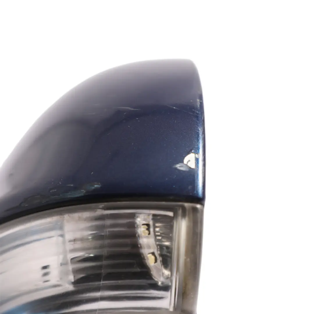 VW Eos 1F Outer Mirror Electric Heated Left N/S Shadow Blue Metallic - D5Q - SKU RHD-1Q2857507AD-SHBL - Part number 1Q2857507AD