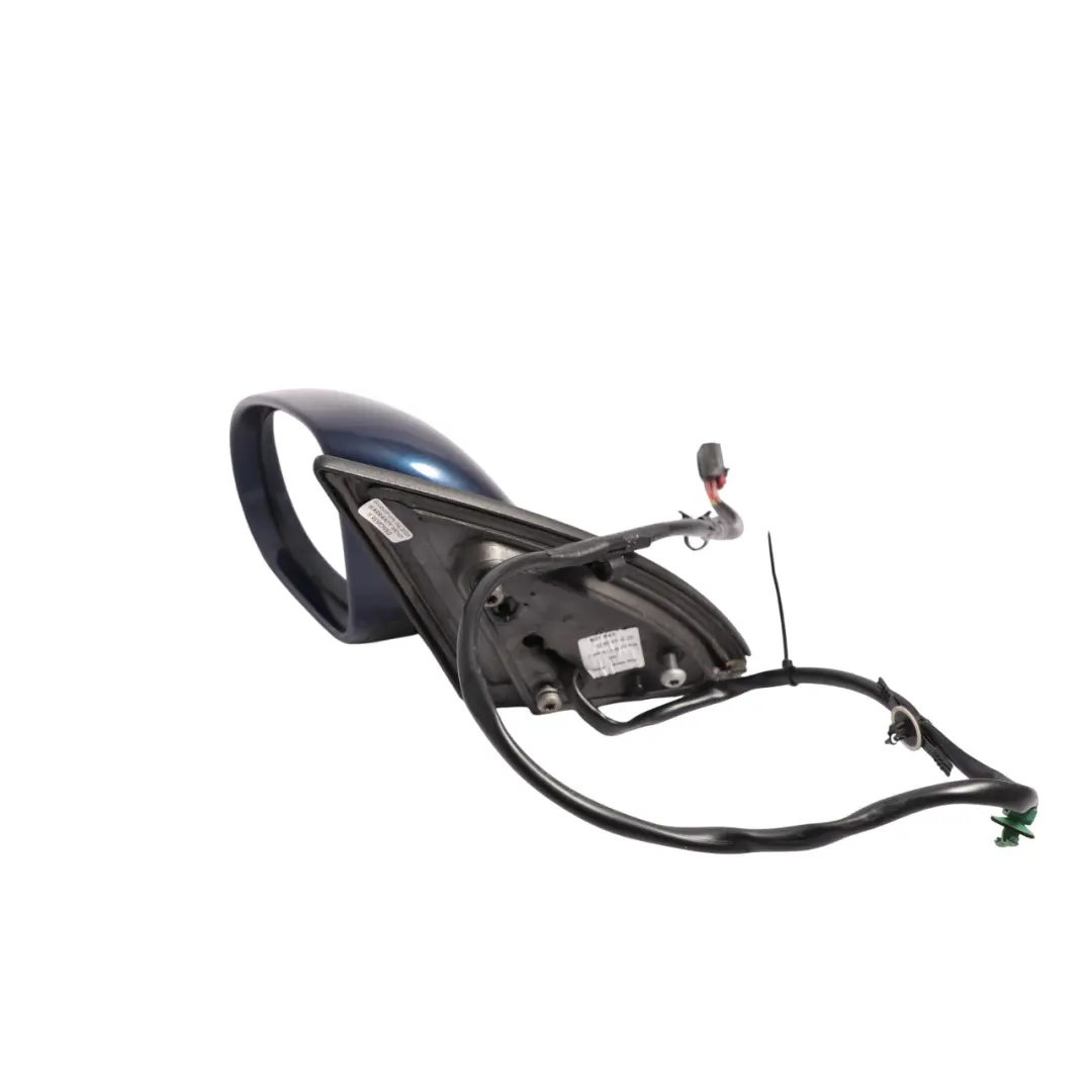 1F Outer Mirror Electric Heated Left N/S Shadow Blue Metallic - D5Q to VW Eos with Part number 1Q2857507AD VW Eos 1F Outer Mirror Electric Heated Left N/S Shadow Blue Metallic - D5Q - SKU RHD-1Q2857507AD-SHBL - Part number 1Q2857507AD