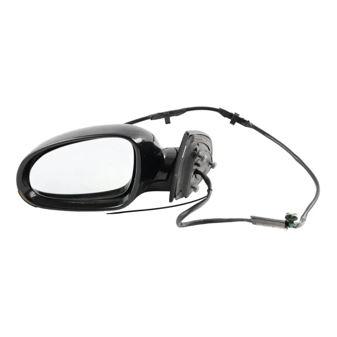 1F Outer Mirror Electric Heated Left N/S Deep Black Pearl Effect - C9X to VW Eos with Part number 1Q2857507E VW Eos 1F Outer Mirror Electric Heated Left N/S Deep Black Pearl Effect - C9X - SKU RHD-1Q2857507E-DBL - Part number 1Q2857507E