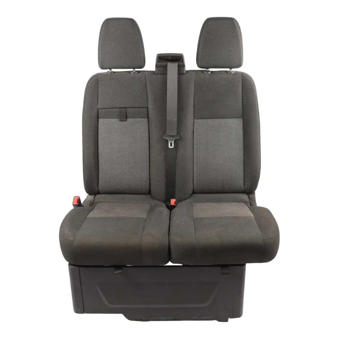 Ford Transit Mk8 Front Double Seat Passenger Side Cloth Charcoal Black Left N/S