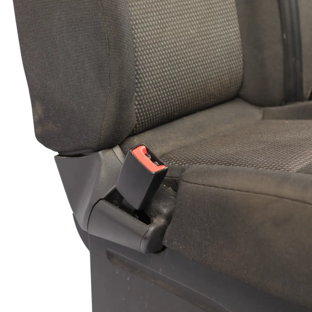 Ford Transit Mk8 Front Double Seat Passenger Side Cloth Charcoal Black Left N/S - SKU RHD-2373872-1 - Part number 2373872