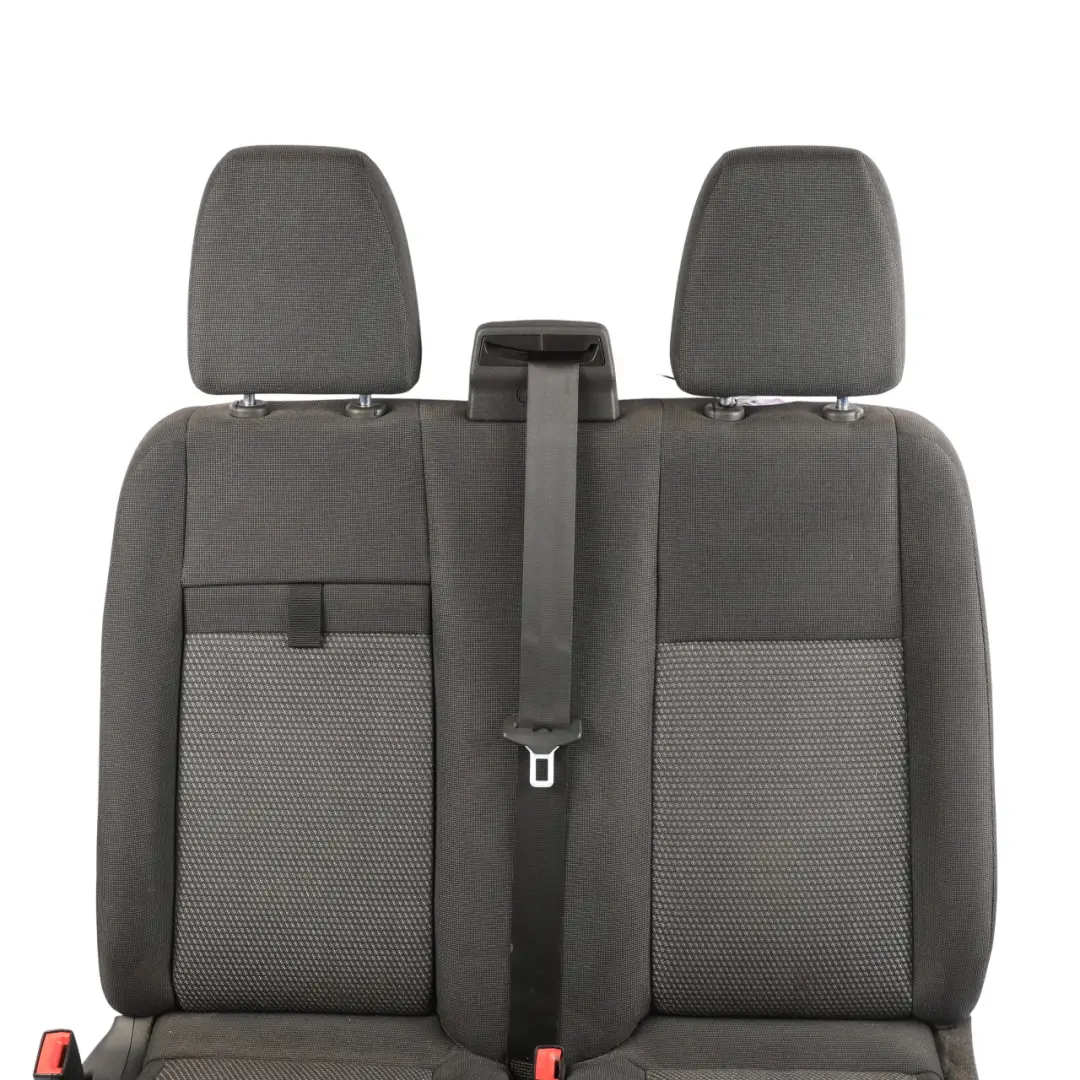 Ford Transit Mk8 Front Double Seat Passenger Side Cloth Charcoal Black Left N/S - SKU RHD-2373872-1 - Part number 2373872