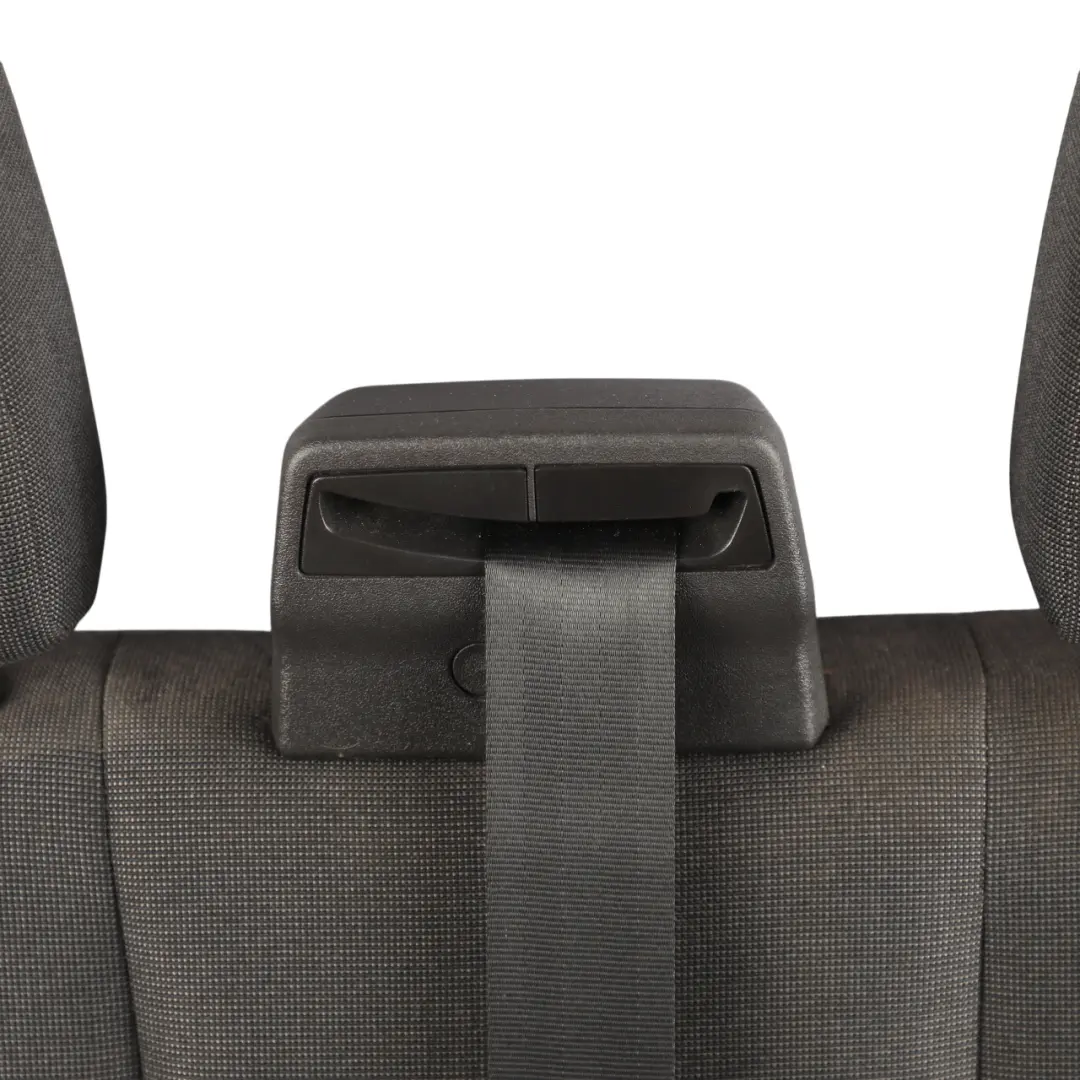 Ford Transit Mk8 Front Double Seat Passenger Side Cloth Charcoal Black Left N/S - SKU RHD-2373872-1 - Part number 2373872