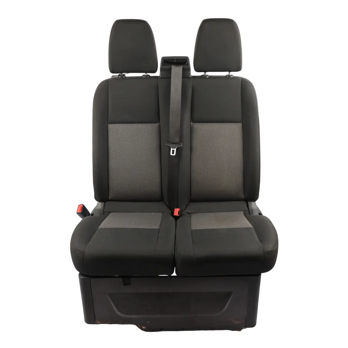 Ford Transit Custom Front Double Seat Passengers Cloth Black Left N/S 2449250