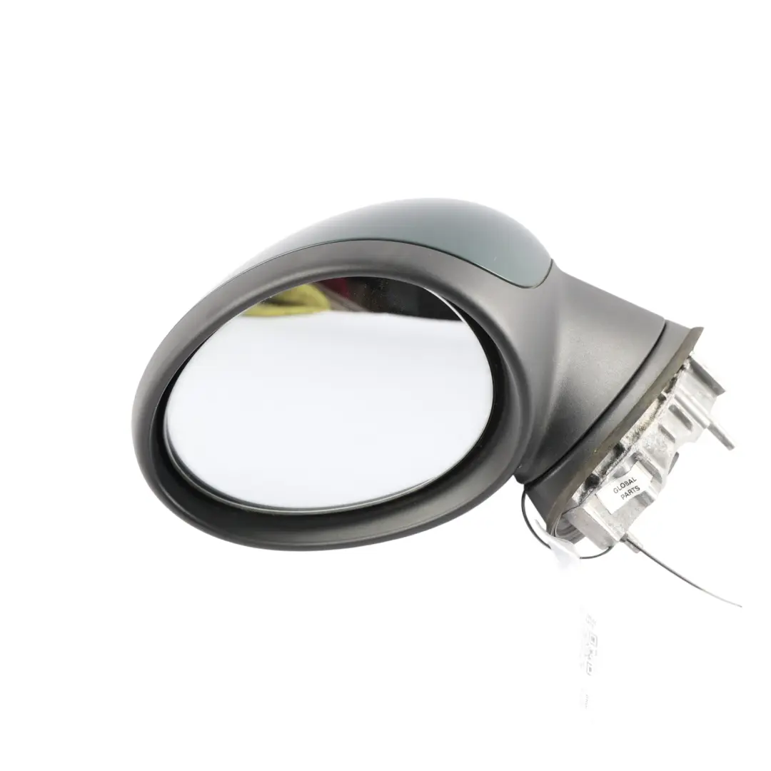 Mini R55 R56 Right Wing Mirror Power Fold Left N/S British Racing Green II - B22 - SKU RHD-2755641-BRGII - Part number 2755641