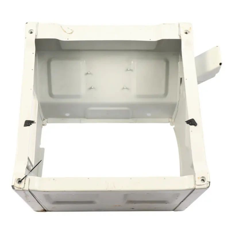 Volkswagen Crafter 2E Front Seat Box Mount Base Right O/S Candy White - B9A - SKU RHD-2E0881682C-CAN - Part number 2E0881682C