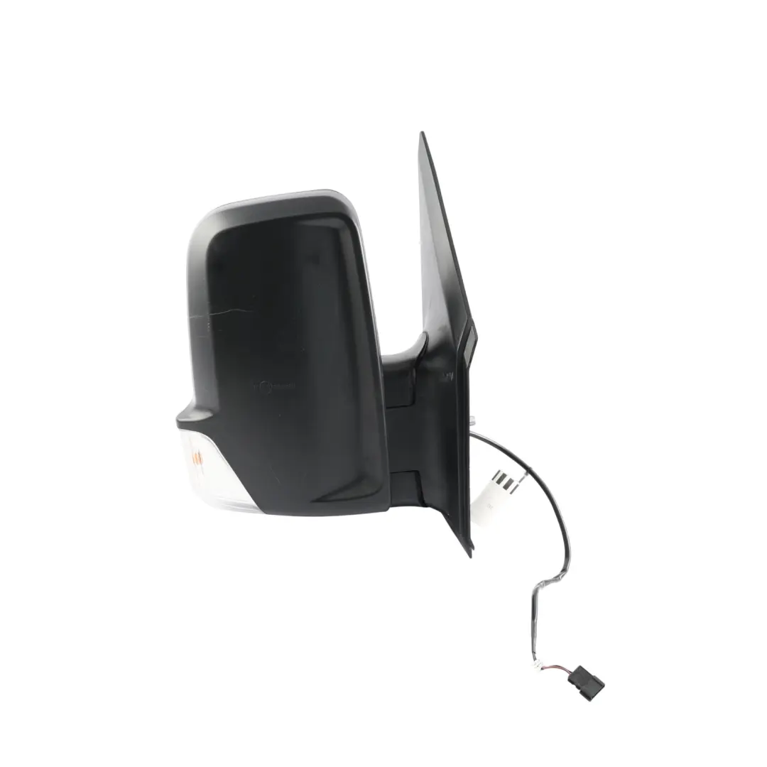 Door Wing Mirror Black Right O/S to Volkswagen Crafter 2E with Part number 2E2857508 Volkswagen Crafter 2E Door Wing Mirror Black Right O/S - SKU RHD-2E2857508 - Part number 2E2857508