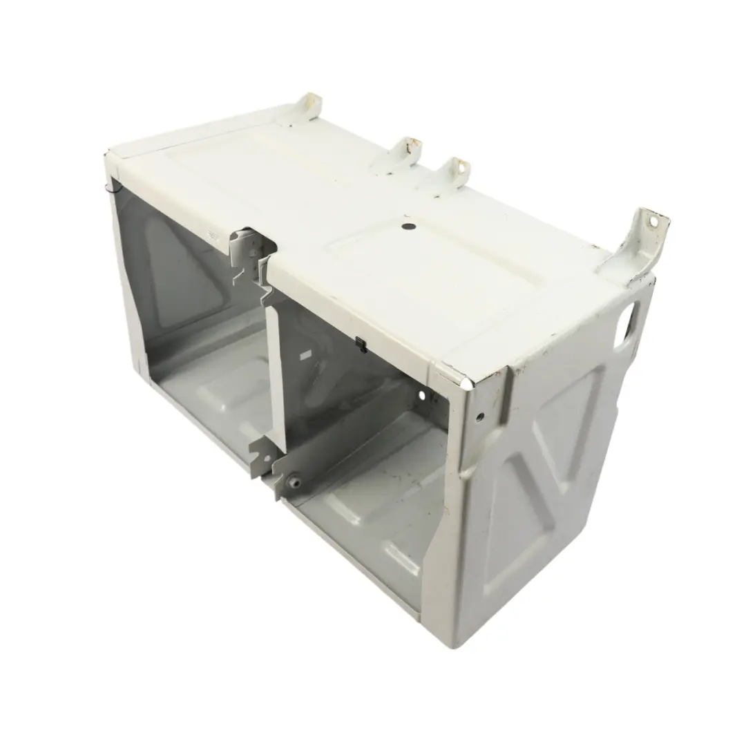 Front Left N/S Mount Base Candy White - B9A to Volkswagen Crafter Seat Box Cover with Part number 2E4881669 Volkswagen Crafter Seat Box Cover Front Left N/S Mount Base Candy White - B9A - SKU RHD-2E4881669-CAN - Part number 2E4881669