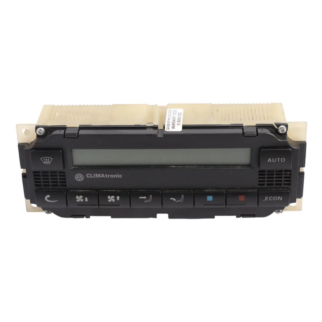 Climatronic Climate Control Panel Display to Volkswagen Golf GTI 1J with Part number 3B2907044C Volkswagen Golf GTI 1J Climatronic Climate Control Panel Display - SKU RHD-3B2907044C - Part number 3B2907044C