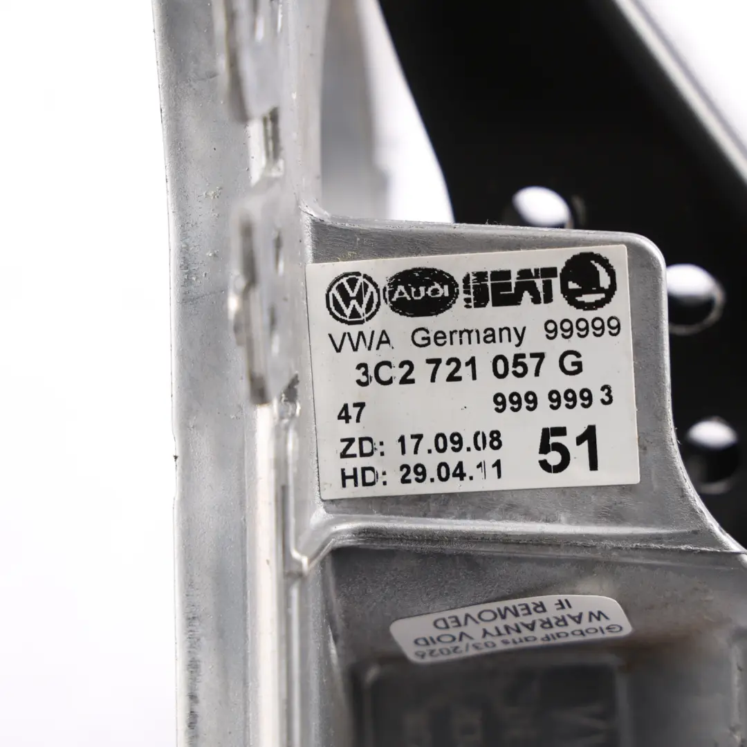 Skoda Superb Mk2 3T Brake Pedal Box Braking Unit Assembly Manual - SKU RHD-3C2721057G - Part number 3C2721057G