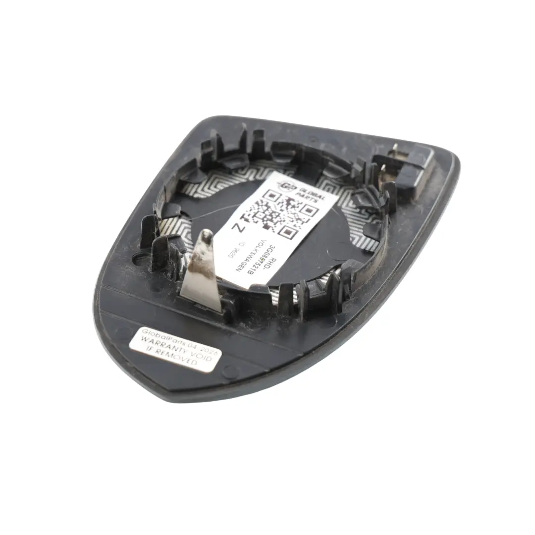 Volkswagen VW Passat B8 Door Wing Mirror Glass Front Left N/S Heated - SKU RHD-3G0857521B - Part number 3G0857521B