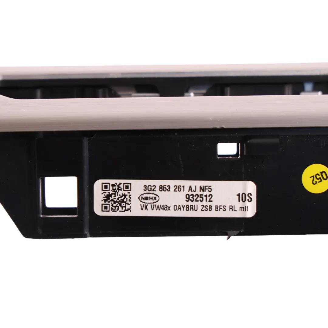 Dashboard Trim Strip Cover Trim Alu Left N/S to Volkswagen Passat B8 with Part number 3G2853261AJ Volkswagen Passat B8 Dashboard Trim Strip Cover Trim Alu Left N/S - SKU RHD-3G2853261AJ - Part number 3G2853261AJ