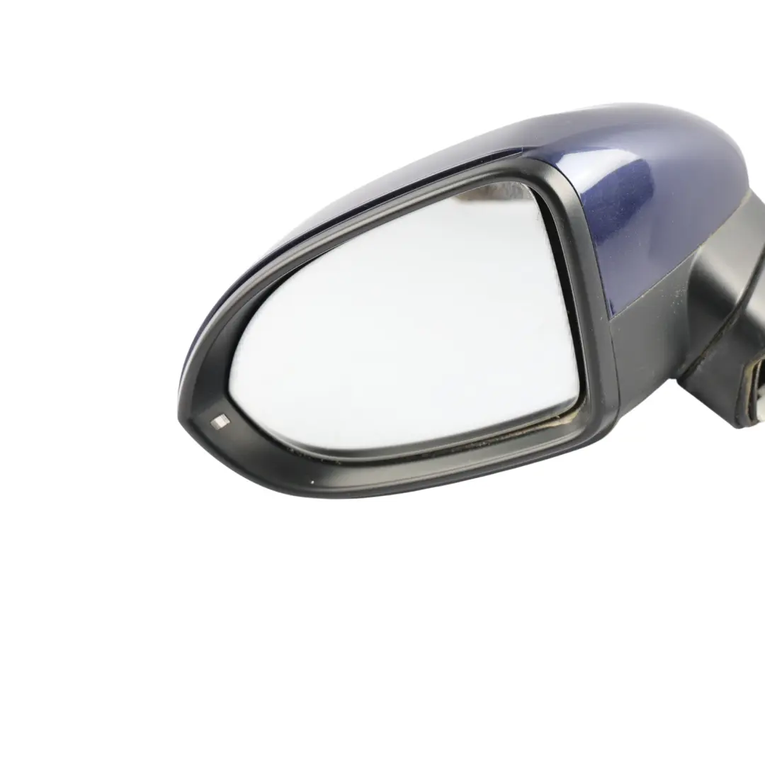 Volkswagen Passat B8 Side View Wing Mirror Electric Left N/S Atlantic Blue-C5B - SKU RHD-3G2857507FC-ATLB - Part number 3G2857507FC