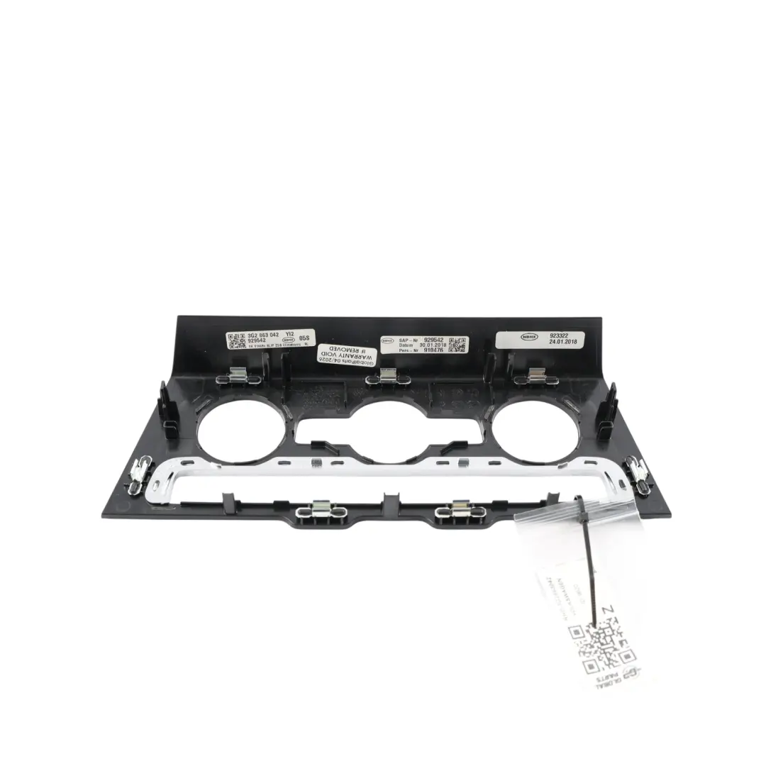 Volkswagen VW Passat B8 A/C Heater Control Switch Surround Trim - SKU RHD-3G2863042 - Part number 3G2863042