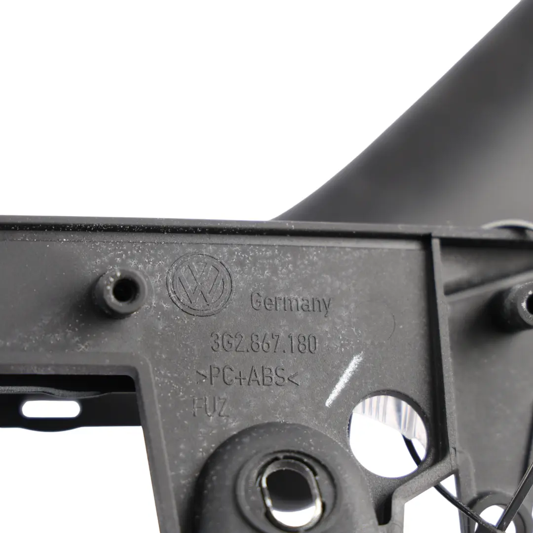 Front Door Window Lifter Cover Trim Driver's Side to Volkswagen Passat B8 with Part number 3G2867180 Volkswagen Passat B8 Front Door Window Lifter Cover Trim Driver's Side - SKU RHD-3G2867180 - Part number 3G2867180