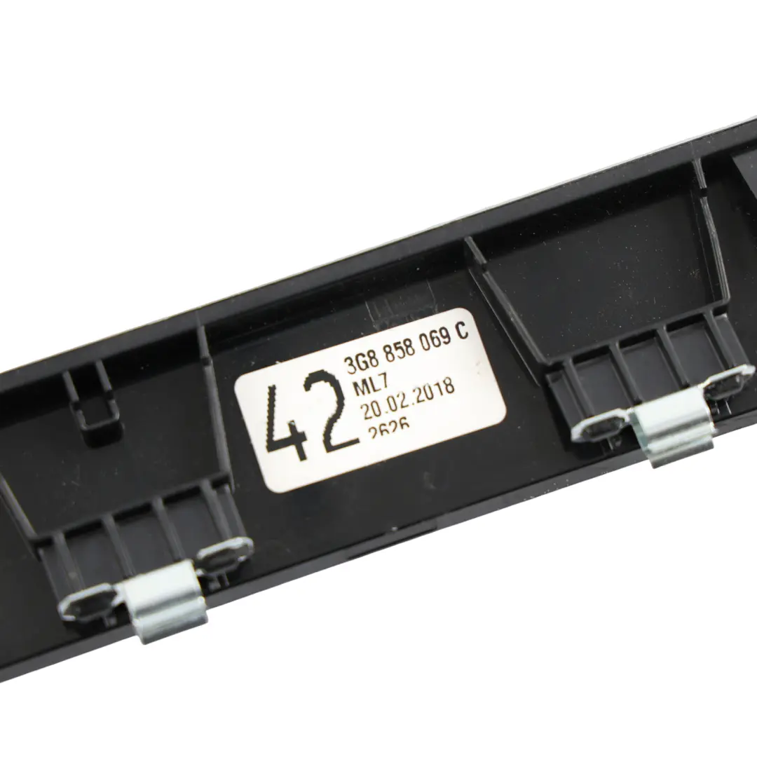 VW Passat B8 Arteon Centre Console Display Screen Surround Trim Cover - SKU RHD-3G8858069C - Part number 3G8858069C