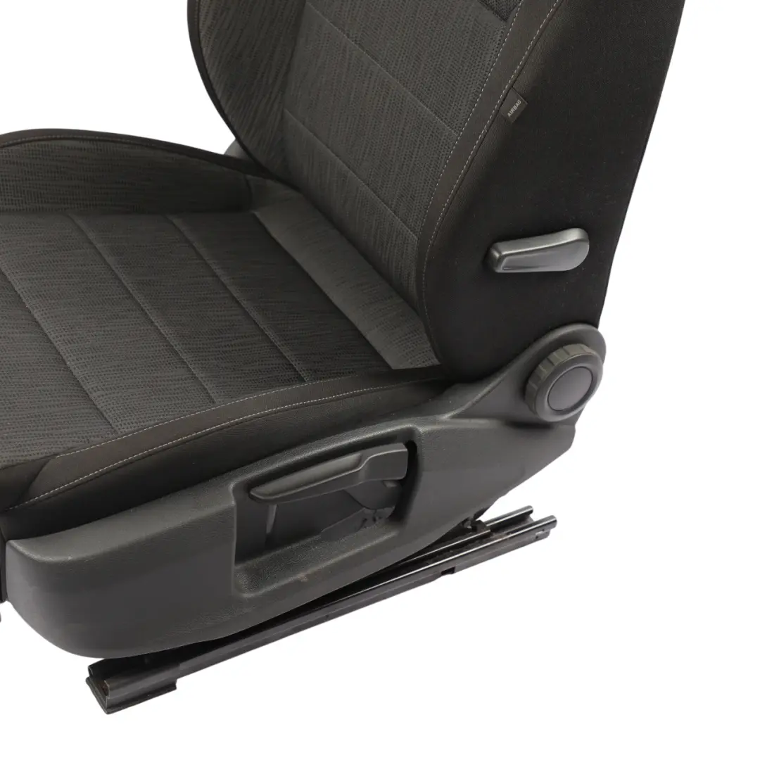 3V Passenger Seat Front Left N/S Interior Cloth Fabric Black to Skoda Superb with Part number 3V0881805JP Skoda Superb 3V Passenger Seat Front Left N/S Interior Cloth Fabric Black - SKU RHD-3V0881805JP-1 - Part number 3V0881805JP