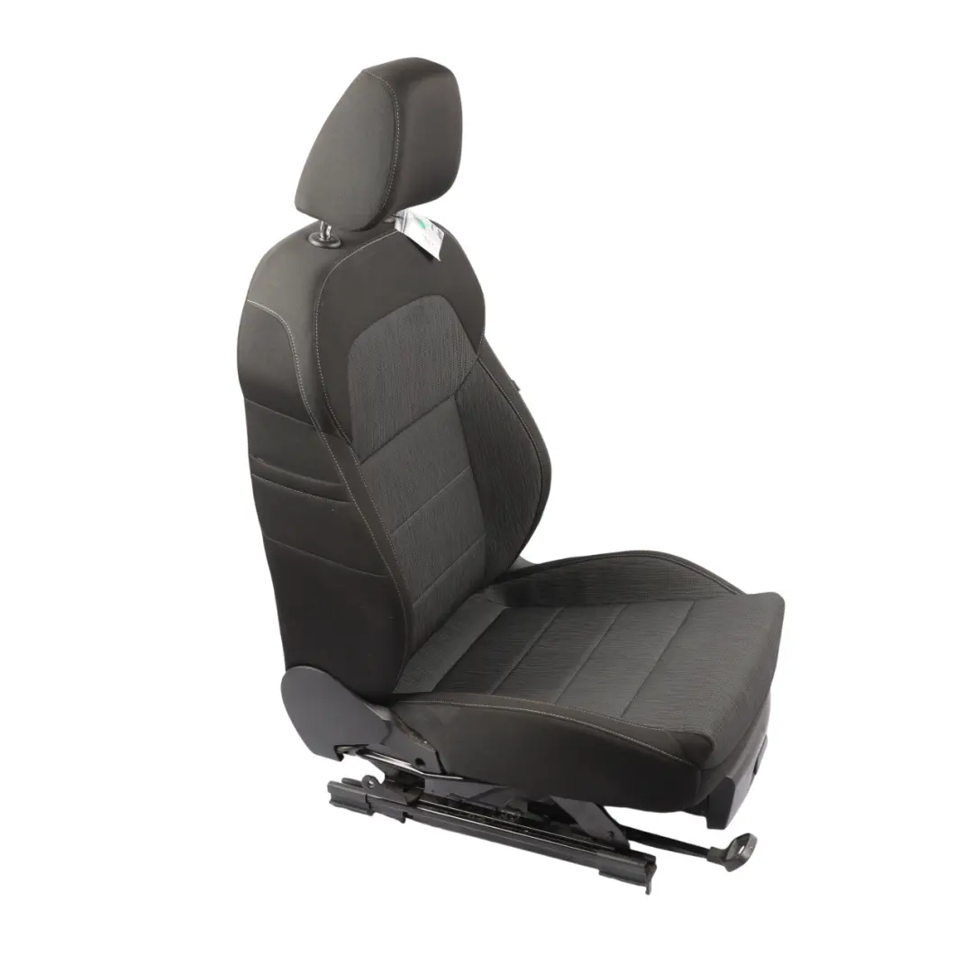 Skoda Superb 3V Passenger Seat Front Left N/S Interior Cloth Fabric Black - SKU RHD-3V0881805JP-1 - Part number 3V0881805JP