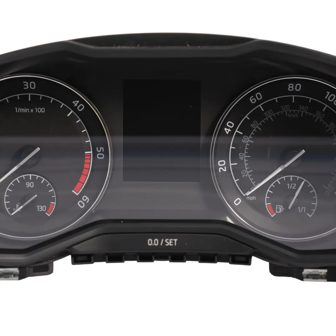 Skoda Superb 3V Instrument Cluster Speedometer Speedo Manual Diesel - SKU RHD-3V0920941B - Part number 3V0920941B