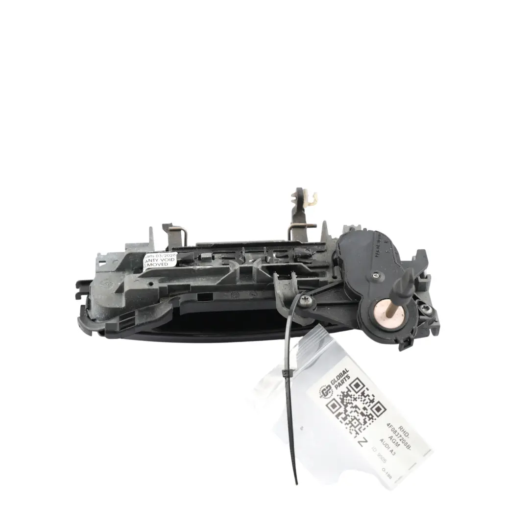 Audi A3 8P Rear Exterior Door Grab Handle Right O/S Amethyst Grey - Z4X - SKU RHD-4F0837208B-AGM - Part number 4F0837208B