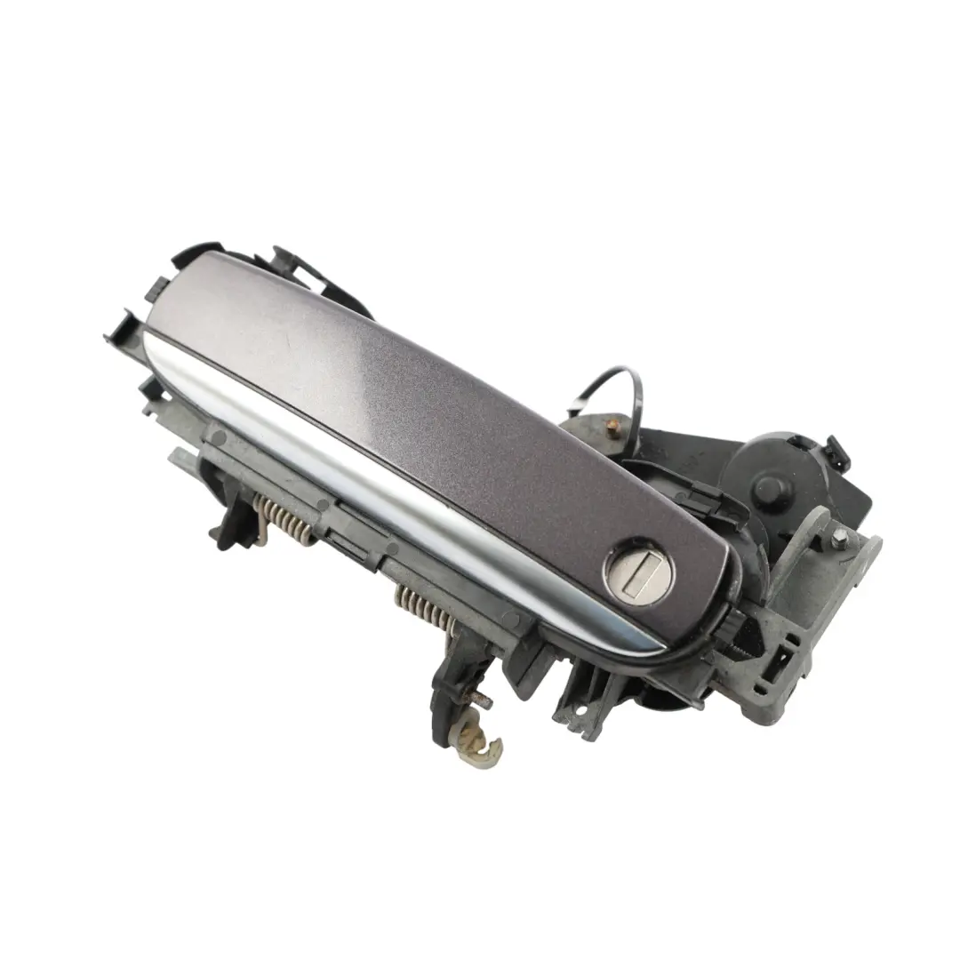 Audi A3 8P Rear Exterior Door Grab Handle Right O/S Amethyst Grey - Z4X - SKU RHD-4F0837208B-AGM - Part number 4F0837208B