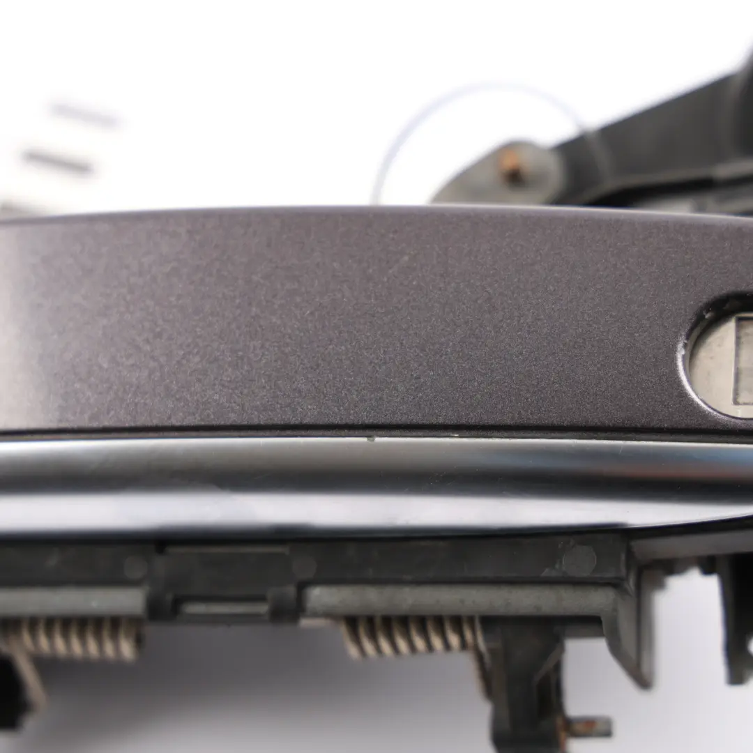 Audi A3 8P Rear Exterior Door Grab Handle Right O/S Amethyst Grey - Z4X - SKU RHD-4F0837208B-AGM - Part number 4F0837208B