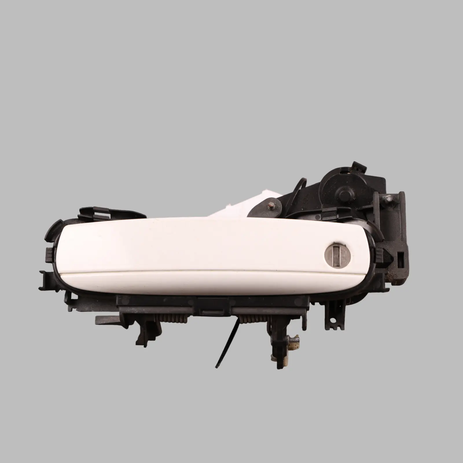 Audi A3 8P Exterior Door Handle Grab Front Right O/S 4F0837208B Ibis White - Y9C