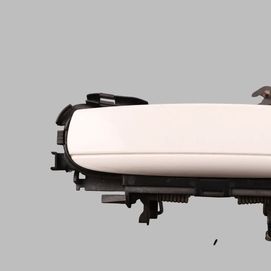 Audi A3 8P Exterior Door Handle Grab Front Right O/S Ibis White - Y9C - SKU RHD-4F0837208B-IWH - Part number 4F0837208B