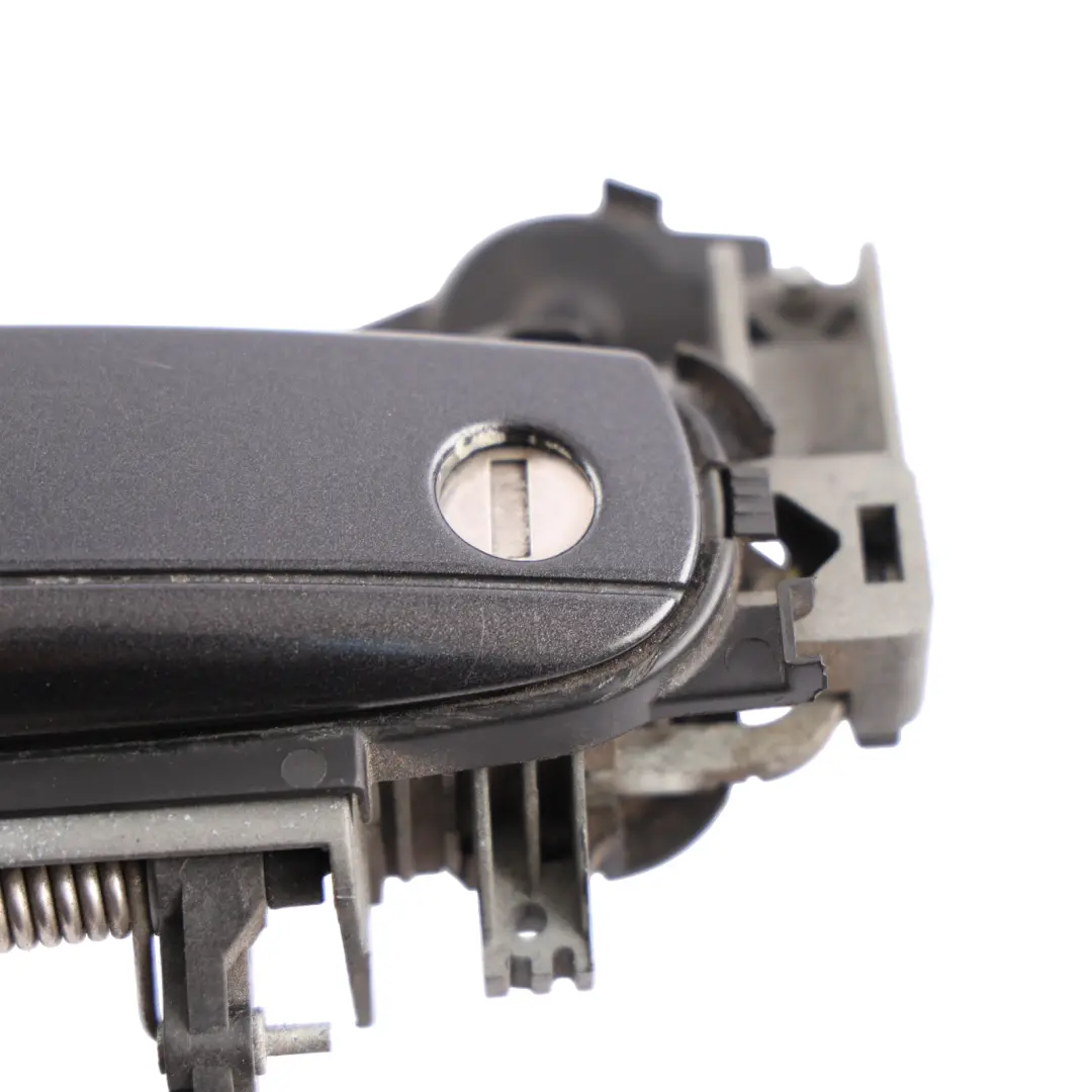 Exterior Door Handle Right O/S Lava Grey Pearl - Z7L to Audi A3 8P A6 C6 Rear with Part number 4F0837208B Audi A3 8P A6 C6 Rear Exterior Door Handle Right O/S Lava Grey Pearl - Z7L - SKU RHD-4F0837208B-LAG - Part number 4F0837208B