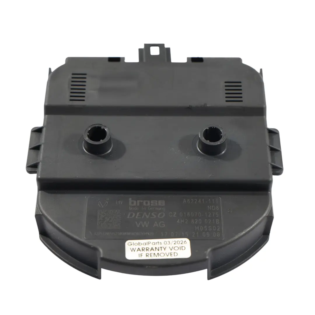 Audi A6 C7 A7 4G Heater Blower Motor Fan Module Control Unit - SKU RHD-4H2820021B-1 - Part number 4H2820021B