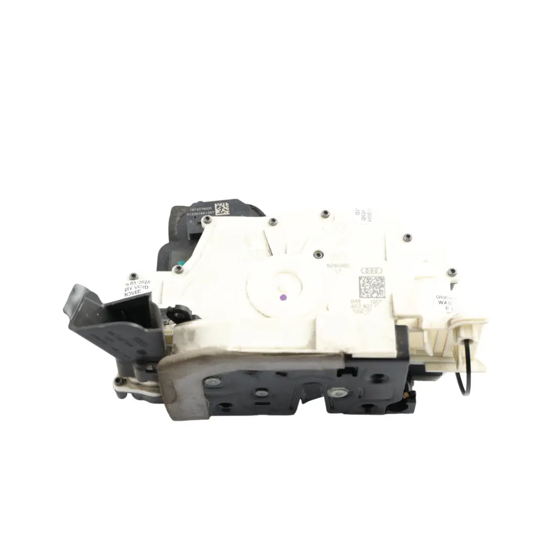 Front Door Lock Locking Mechanism Right O/S Driver Side to Audi A6 C8 with Part number 4K2837016H Audi A6 C8 Front Door Lock Locking Mechanism Right O/S Driver Side - SKU RHD-4K2837016H - Part number 4K2837016H