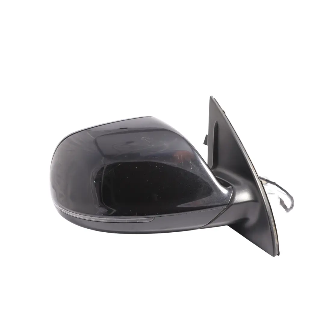 Audi Q7 4L Door Wing Mirror Heated Electric Power Fold Left N/S Deep Black - C9X - SKU RHD-4L2857409CK-DBL-1 - Part number 4L2857409CK-DBL