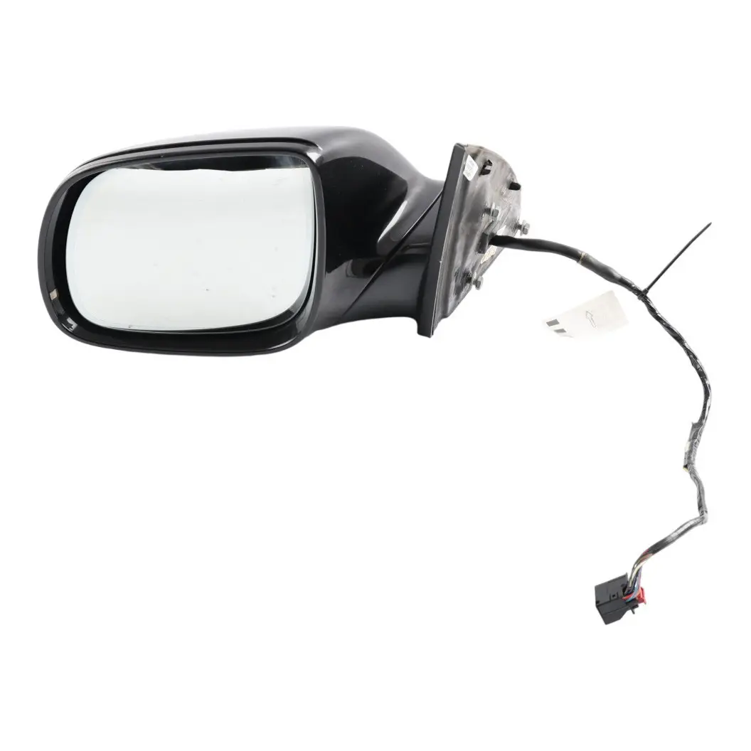 Audi Q7 4L Door Wing Mirror Heated Electric Power Fold Left N/S Deep Black - C9X