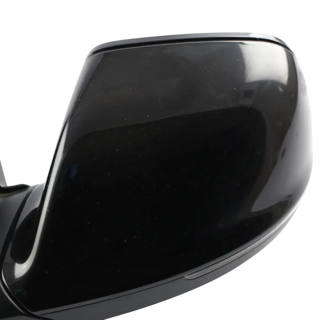 Audi Q7 4L Door Wing Mirror Heated Electric Power Fold Left N/S Deep Black - C9X - SKU RHD-4L2857409CK-DBL - Part number 4L2857409CK