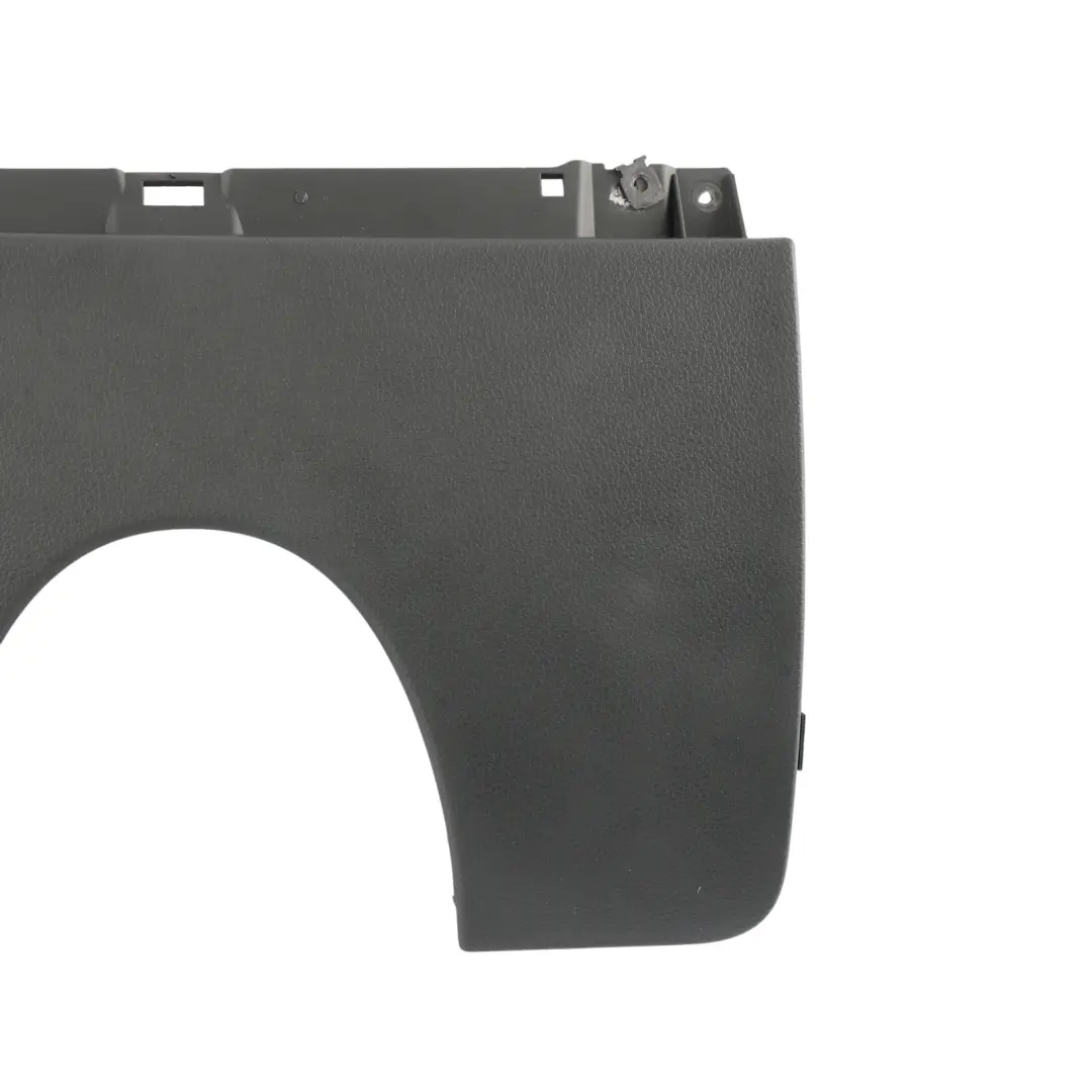 Audi Q7 4L Under Dashboard Trim Cover Panel Tray Black - SKU RHD-4L2863076A - Part number 4L2863076A